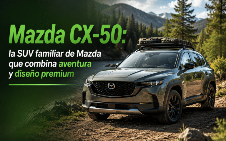 Mazda CX-50: la SUV familiar de Mazda que combina aventura y diseño premium