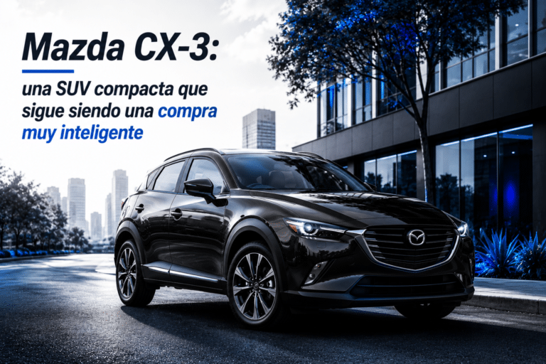 Mazda CX-3: una SUV compacta que sigue siendo una compra muy inteligente