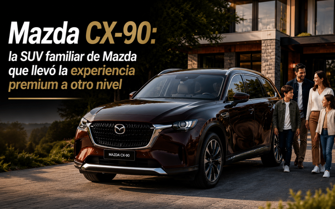Mazda CX-90: la SUV familiar de Mazda que llevó la experiencia premium a otro nivel