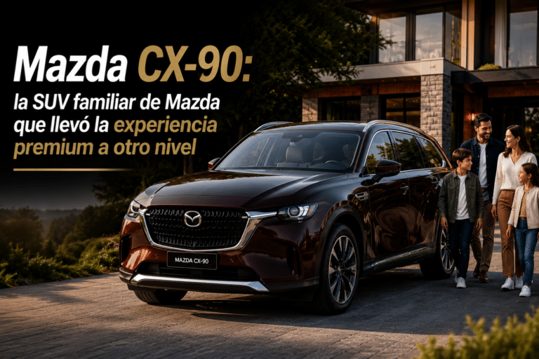 Mazda CX-90: la SUV familiar de Mazda que llevó la experiencia premium a otro nivel