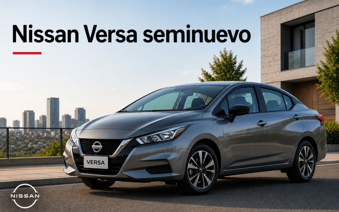 Nissan Versa seminuevo: por qué sigue siendo una excelente opción para el día a día