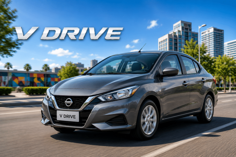 Nissan V-Drive: el sedán confiable y ahorrador que sigue siendo perfecto para trabajo y uso diario