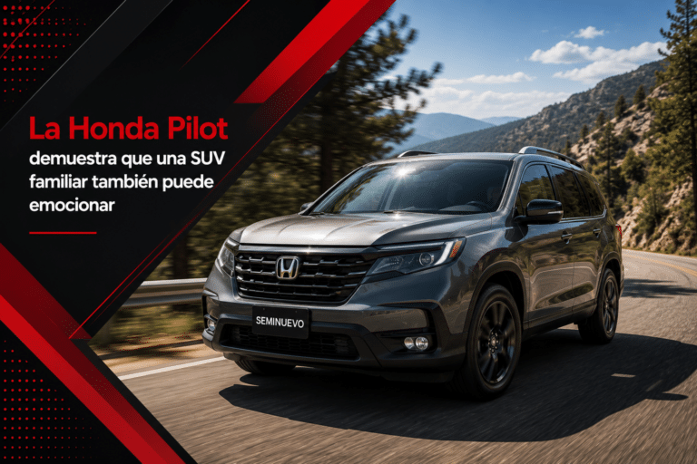 La Honda Pilot demuestra que una SUV familiar también puede emocionar