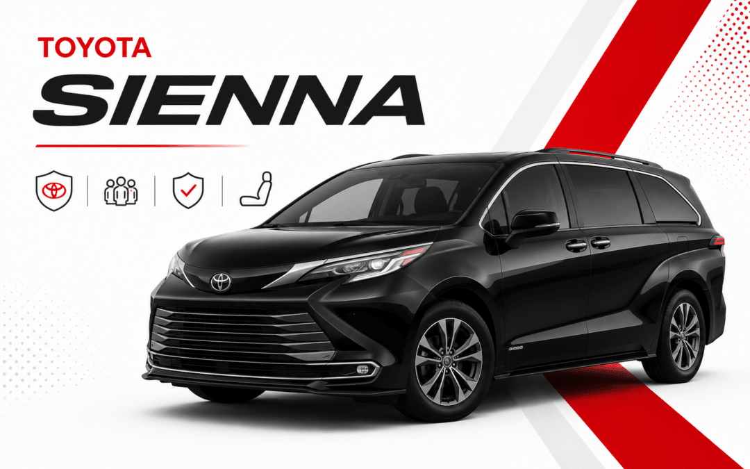 Cuando la prioridad es la familia, pocas opciones convencen tanto como la Toyota Sienna