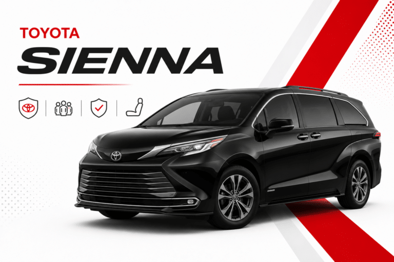 Cuando la prioridad es la familia, pocas opciones convencen tanto como la Toyota Sienna