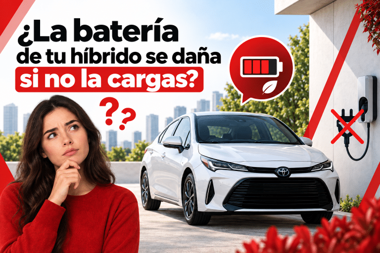 ¿La batería de tu hibrido se daña si no la cargas?